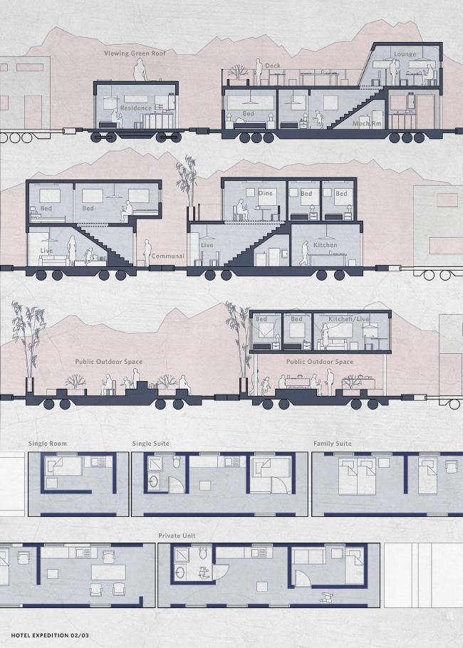 Hotel Expedition / Wan Ting Chen, Sheng Zhao � Non Architecture Competitions