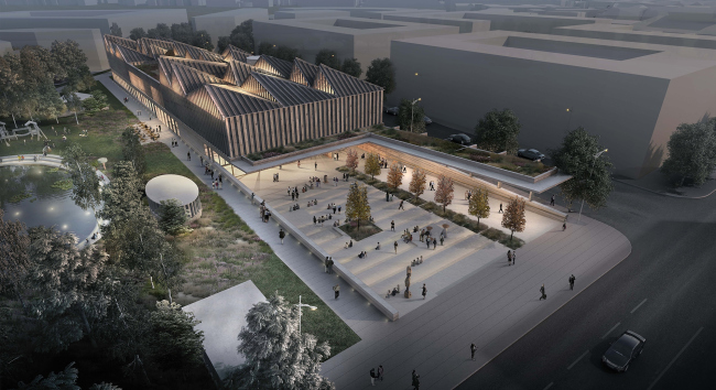 ���������� ����� ������������ ��������� � MRC/Adjaye Associates (UK) and AB3D