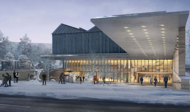 ���������� ����� ������������ ��������� � MRC/Adjaye Associates (UK) and AB3D