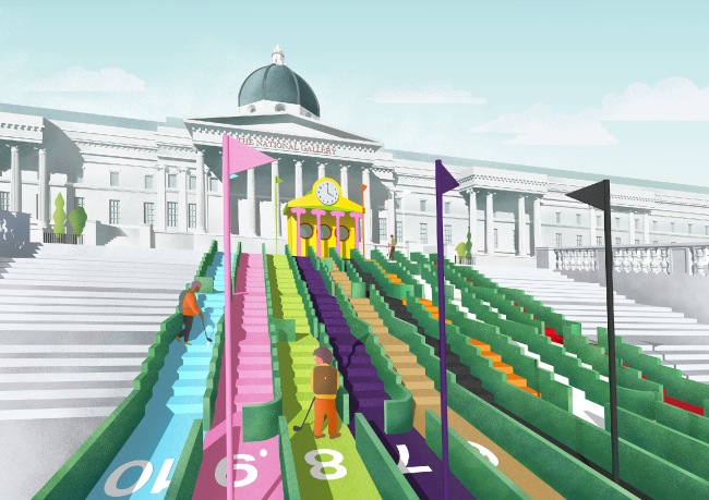 Visionary Crazy Golf  London Design Festival 2016