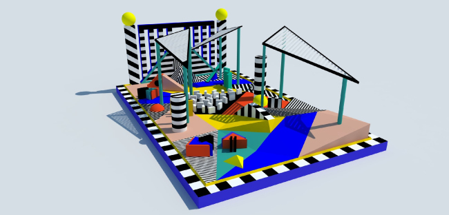 Visionary Crazy Golf. Camille Walala � London Design Festival 2016