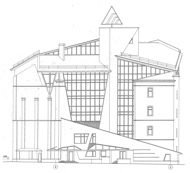 Реконструкция административного здания, ул. Плющиха © Архитектурное бюро Асадова