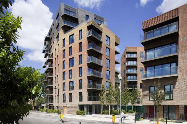 ����� �������� Trafalgar Place � �������-���-����, ������. 
dRMM Architects. ���� � Alex de Rijke