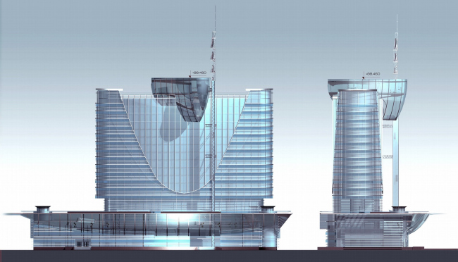 Гостинично-деловой центр «Москва», г. Астана © Архитектурное бюро Асадова