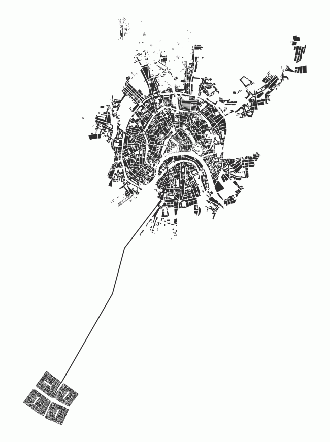 Беляево 2050. Дипломный проект Василия Гончарова и Светланы Дудиной. Студия архитектурного бюро «Меганом». Руководитель: Артём Стаборовский. Ситуация. МАРХИ, 2016 Беляево 2050. Дипломный проект Василия Гончарова и Светланы Дудиной. Студия архитектурного бюро «Меганом». Руководитель: Артём Стаборовский. Ситуация. МАРХИ, 2016