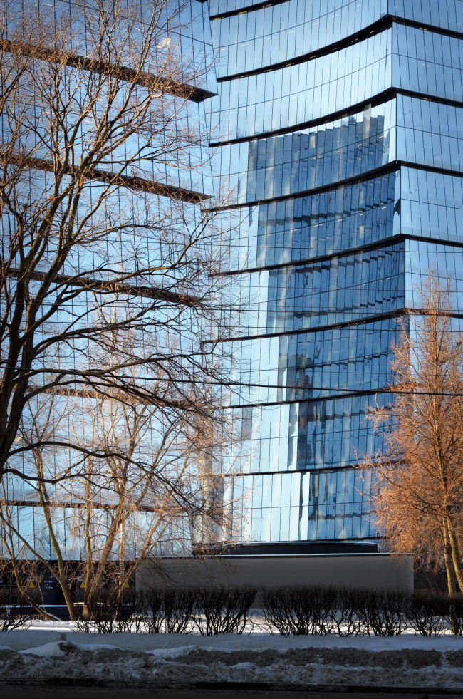 Multifunctional complex "Lotus". Construction 2011-2014. Photograph � Aleksey Naroditskiy