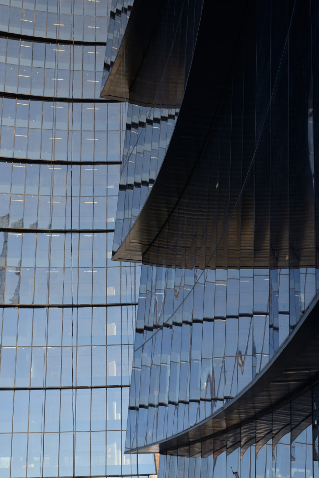 Multifunctional complex "Lotus". Construction 2011-2014. Photograph � Aleksey Naroditskiy