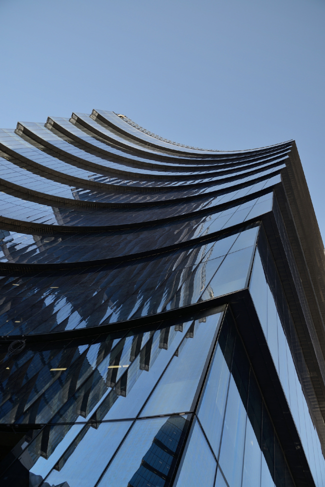 Multifunctional complex "Lotus". Construction 2011-2014. Photograph � Aleksey Naroditskiy