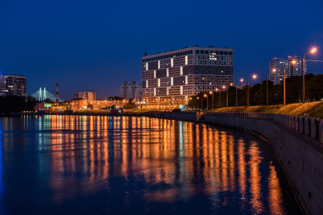 Multifunctional housing project "Megalit". Construction, 2016  Eugene Gerasimov and Partners
