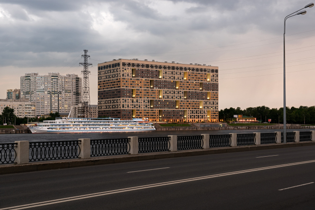 Multifunctional housing project Megalit. Construction, 2016