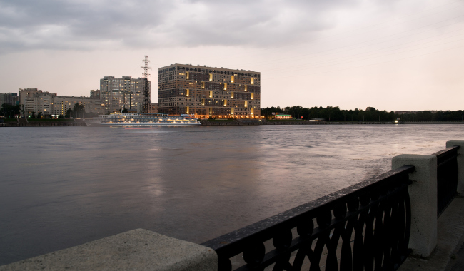 Multifunctional housing project "Megalit". Construction, 2016  Eugene Gerasimov and Partners