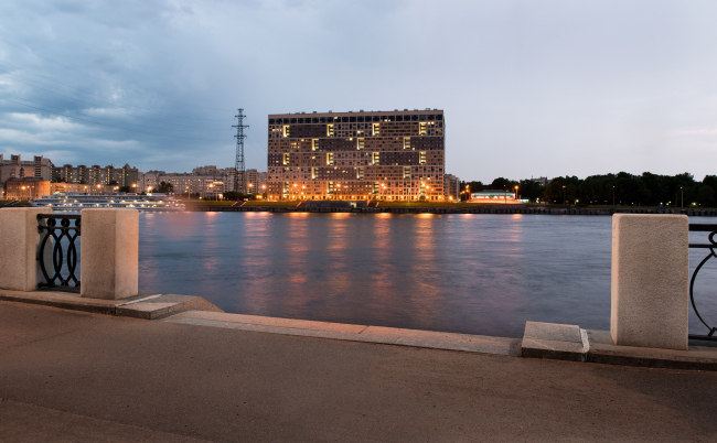 Multifunctional housing project "Megalit". Construction, 2016  Eugene Gerasimov and Partners