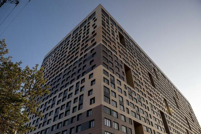 Multifunctional housing project "Megalit". Construction, 2016  Eugene Gerasimov and Partners