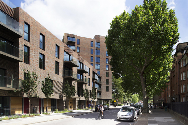 ����� �������� Trafalgar Place � �������. dRMM Architects � Alex de Rijke