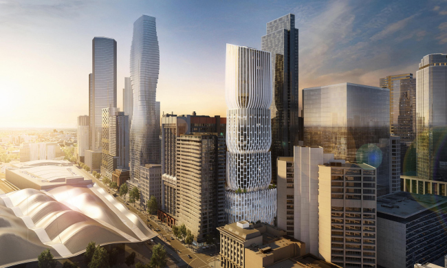 ����� 600 Collins Street. �����������: VA � Zaha Hadid Architects