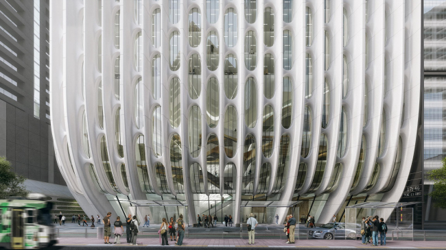  600 Collins Street. : VA  Zaha Hadid Architects