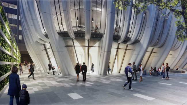 ����� 600 Collins Street. �����������: VA � Zaha Hadid Architects
