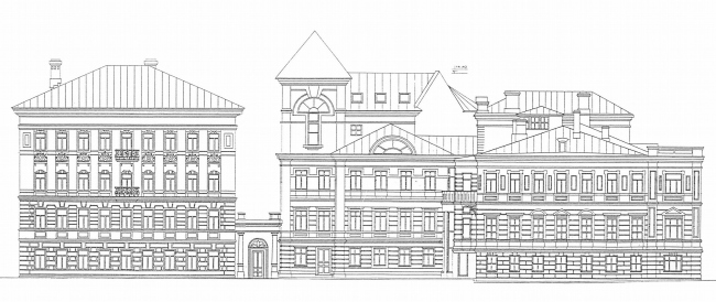 Реконструкция и пристройка к зданию библиотеки, Бобров пер. © Архитектурное бюро Асадова