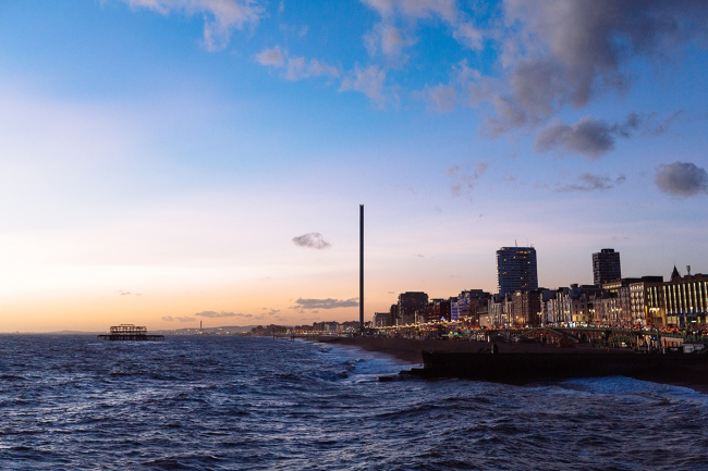 ��������� ����� i360 � ��������, �������������� � British Airways i360