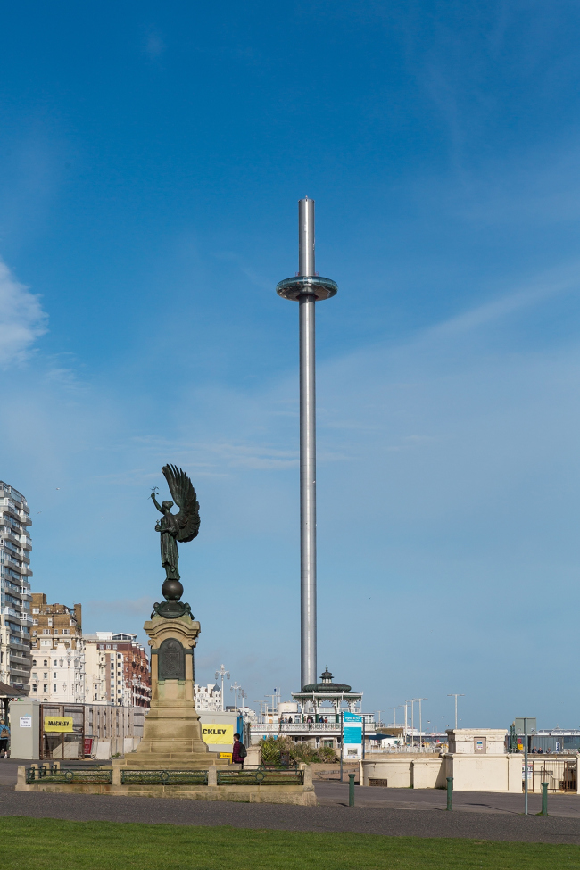 ��������� ����� i360 � ��������, �������������� � British Airways i360