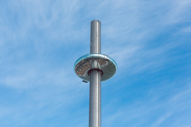 ��������� ����� i360 � ��������, �������������� � British Airways i360