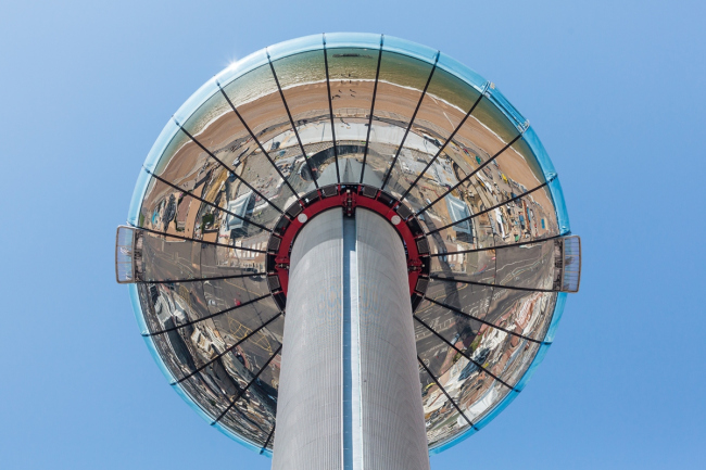 ��������� ����� i360 � ��������, �������������� � British Airways i360