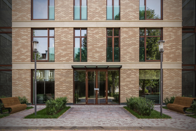 The club house in the Gorokhovsky Lane. Construction, 2016 � ADM architects