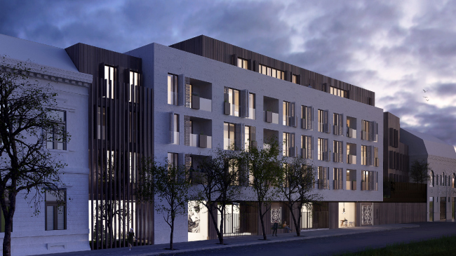 ������� ����� �������������������� ������ � ��������. ����� � ����� ����������� (Bojana Kovač Đurasinović, Miloš Đurasinović). 
Studio Platforma, �������, ������. ������������� DG Construction Company