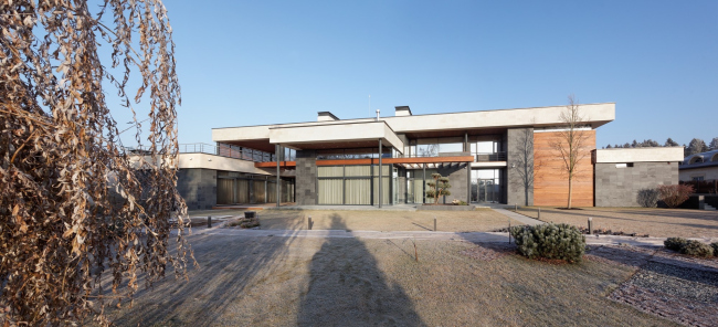 Hampton House. Country residence. Construction, 2016 � Roman Leonidov architectural bureau