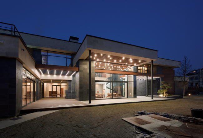 Hampton House. Country residence. Construction, 2016 � Roman Leonidov architectural bureau