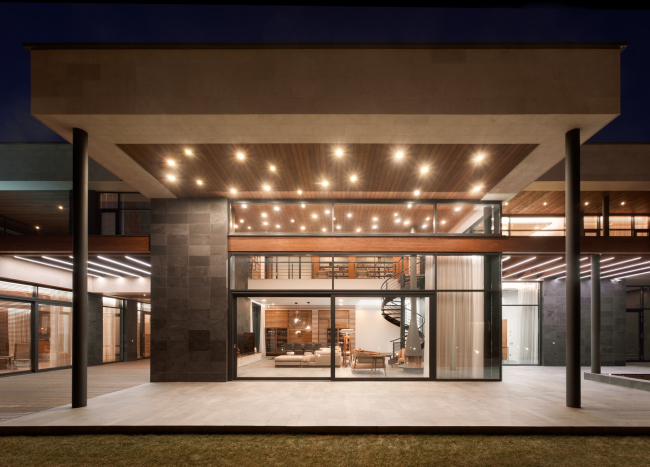 Hampton House. Country residence. Construction, 2016 � Roman Leonidov architectural bureau