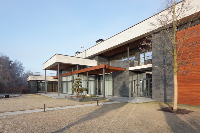 Hampton House. Country residence. Construction, 2016 � Roman Leonidov architectural bureau