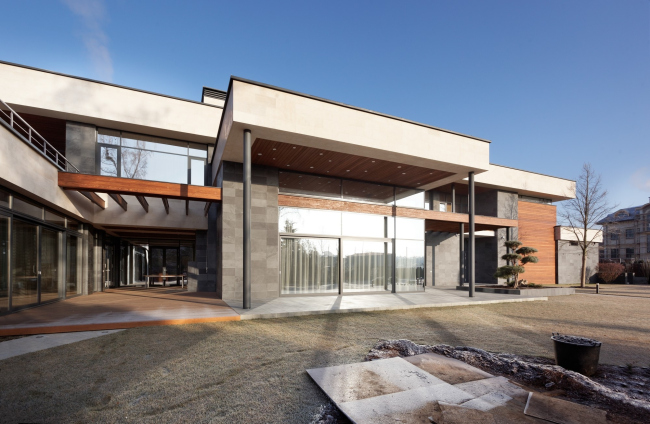 Hampton House. Country residence. Construction, 2016 � Roman Leonidov architectural bureau