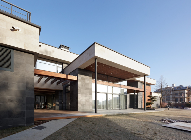 Hampton House. Country residence. Construction, 2016 � Roman Leonidov architectural bureau
