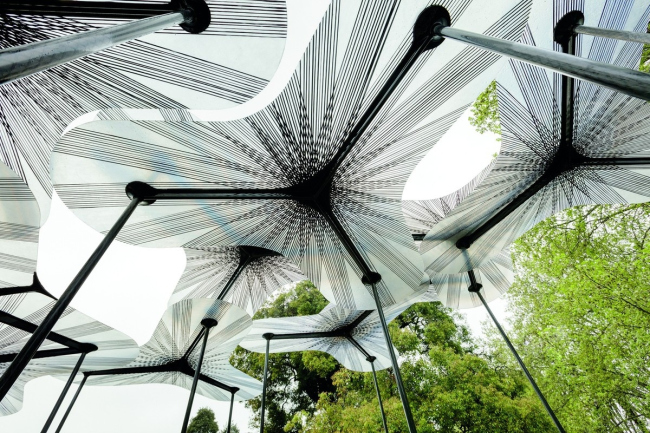 MPavillion 2015, ��������. Arup/ ShapeShift.Tech. � John Gollings