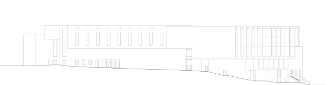 Многофункциональный комплекс на ул. Земляной Вал. Фасад © Гинзбург Архитектс