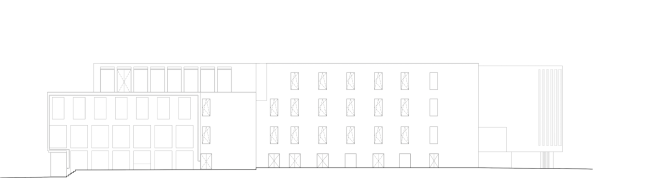 Многофункциональный комплекс на ул. Земляной Вал. Фасад © Гинзбург Архитектс