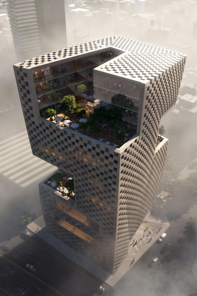 ����-�������� Banque Libano Francaise (BLF) � Snøhetta