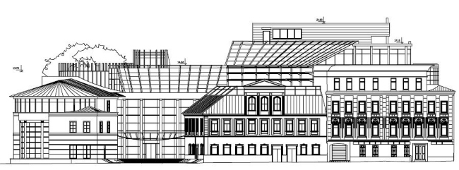 Реконструкция комплекса зданий Библиотеки-фонда «Русское Зарубежье» © Архитектурное бюро Асадова