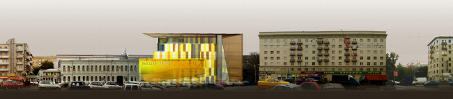 Развлекательный центр, ул. Земляной вал © Архитектурное бюро Асадова