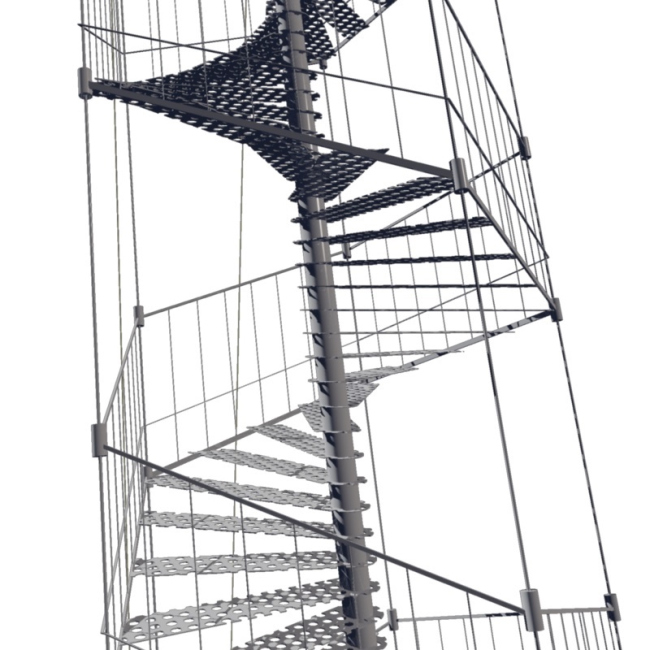 "Home for Shakespeare" contest project. Author: Esbergen Sabitov. A shot from the movie. The stairway. 2016 � Wowhaus