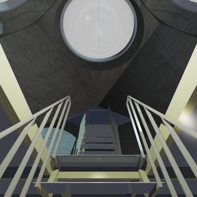 "Home for Shakespeare" contest project. Author: Esbergen Sabitov. A shot from the movie. The bunker. 2016 � Wowhaus