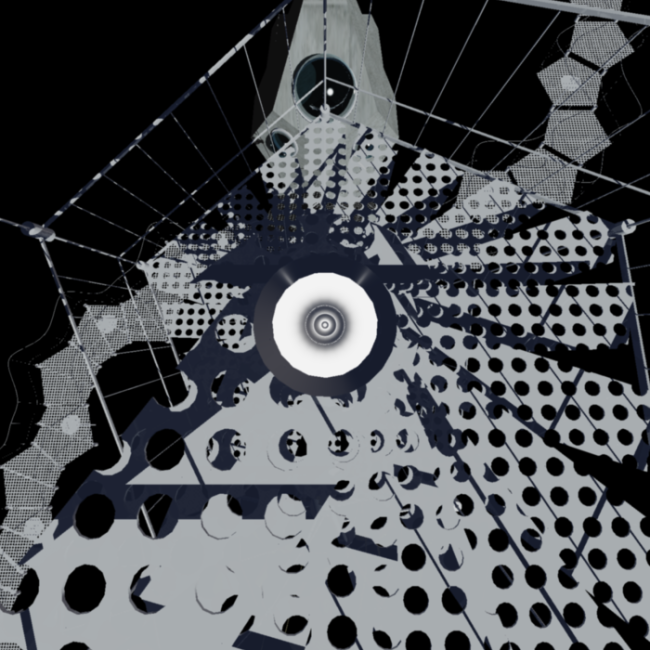 "Home for Shakespeare" contest project. Author: Esbergen Sabitov. A shot from the movie. View from the inside. 2016 � Wowhaus