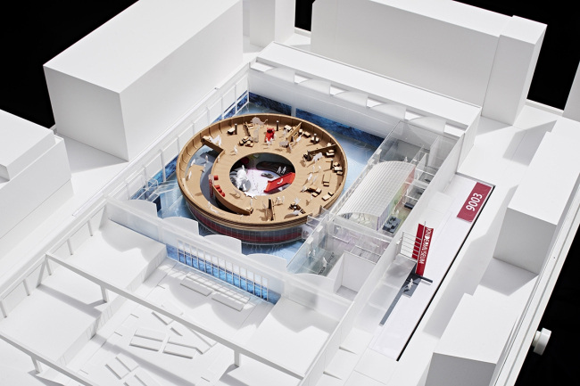 ��������� ������� ���������� � ��������� �������� ����� � �������. Olson Kundig Model. Photo Credit: � Jüdisches Museum Berlin, Photo: Yves Sucksdorff