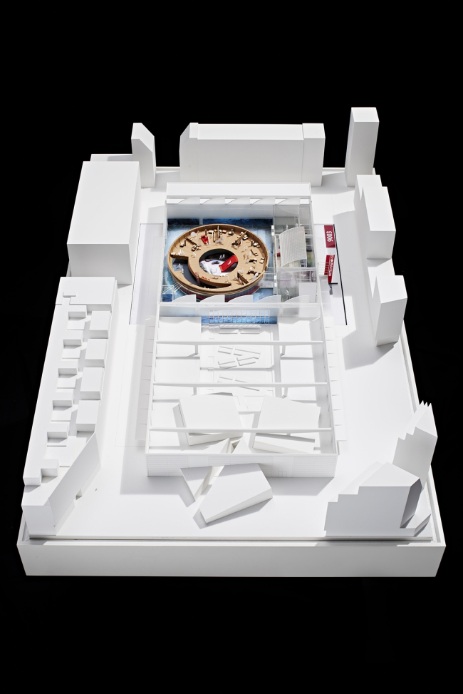 ��������� ������� ���������� � ��������� �������� ����� � �������. Olson Kundig Model. Photo Credit: � Jüdisches Museum Berlin, Photo: Yves Sucksdorff