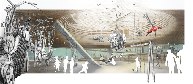 ��������� ������� ���������� � ��������� �������� ����� � �������. Photo Credit: Olson Kundig