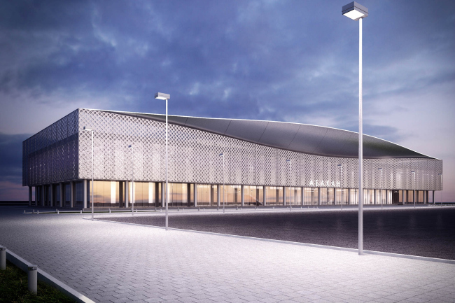 Проект реконструкции фасадов аэропорта города Абакан