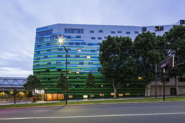 ����� Hipark Hotel Paris la Villette � Luc Boegly