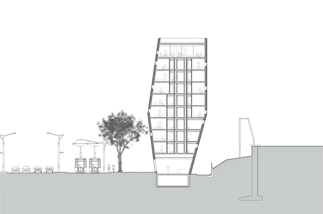 ����� Hipark Hotel Paris la Villette. ������ � Manuelle Gautrand Architecture