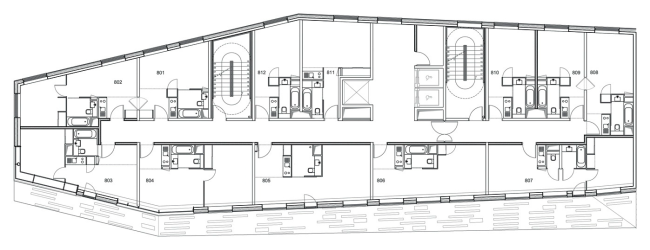  Hipark Hotel Paris la Villette. 8- .   Manuelle Gautrand Architecture